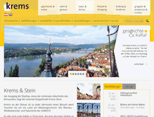 Tablet Screenshot of krems.info